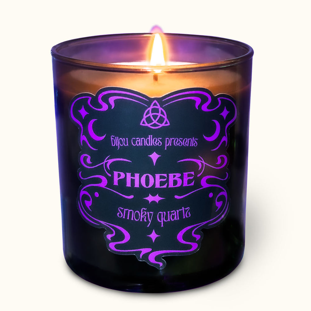 Phoebe • Smoky Quartz Candle
