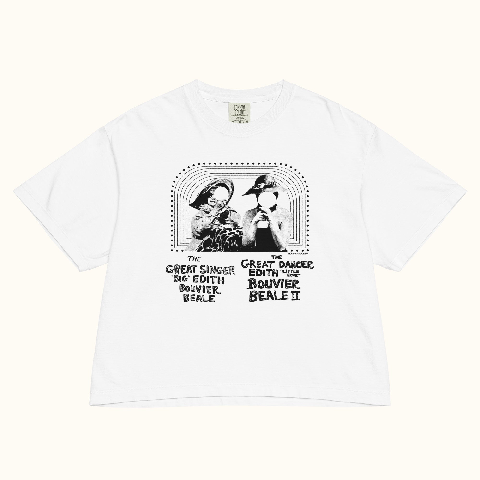 Big Edie & Little Edie Tribute Women’s Premium Crop Top