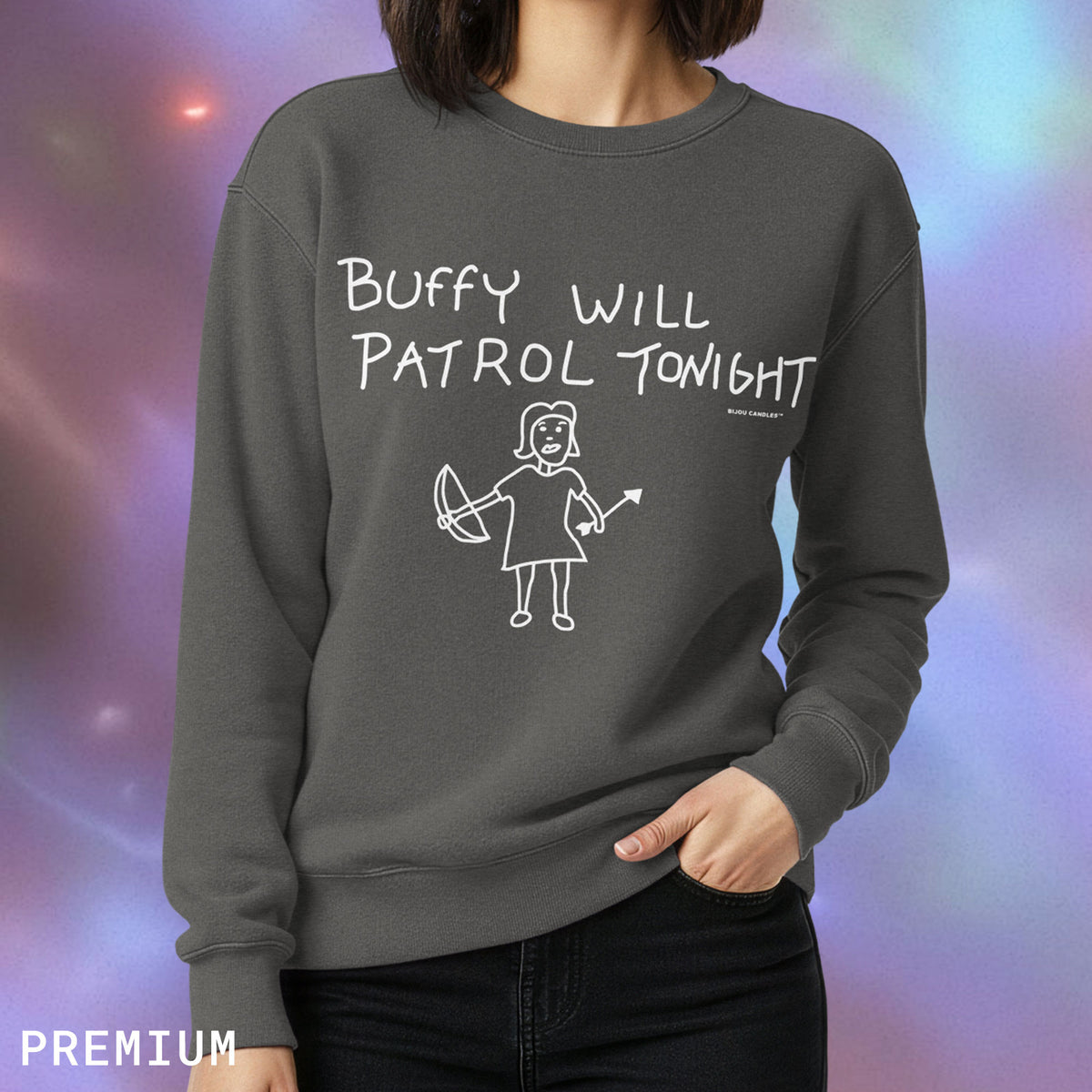 Buffy Will Patrol Tonight Unisex Sweatshirt