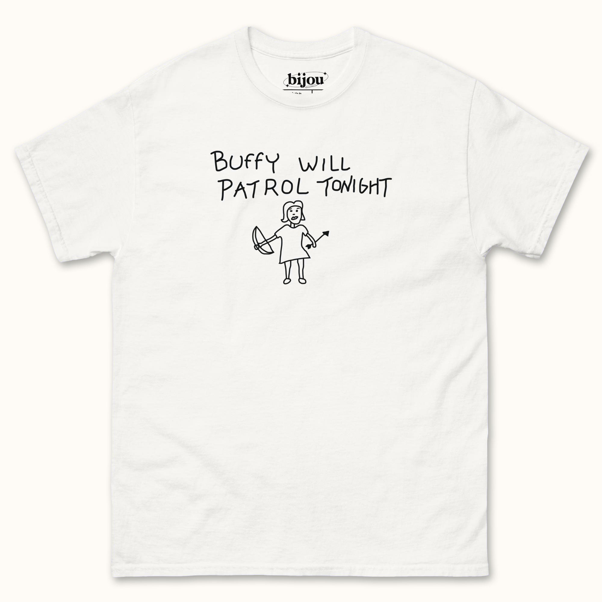 Buffy Will Patrol Tonight T-Shirt