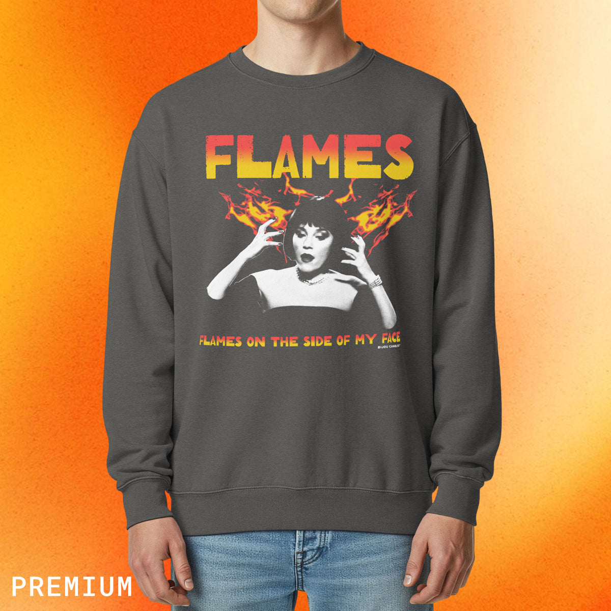 Clue Flames Unisex Sweatshirt