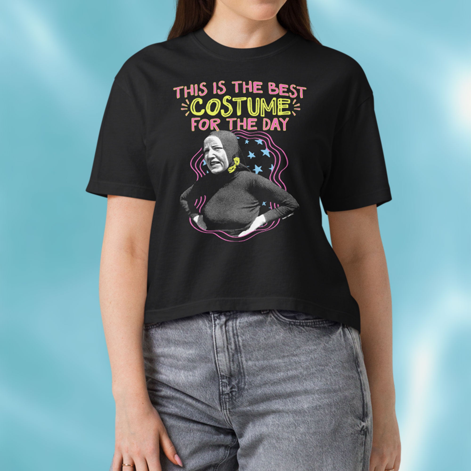 Little Edie Costume For The Day Women’s Premium Crop Top