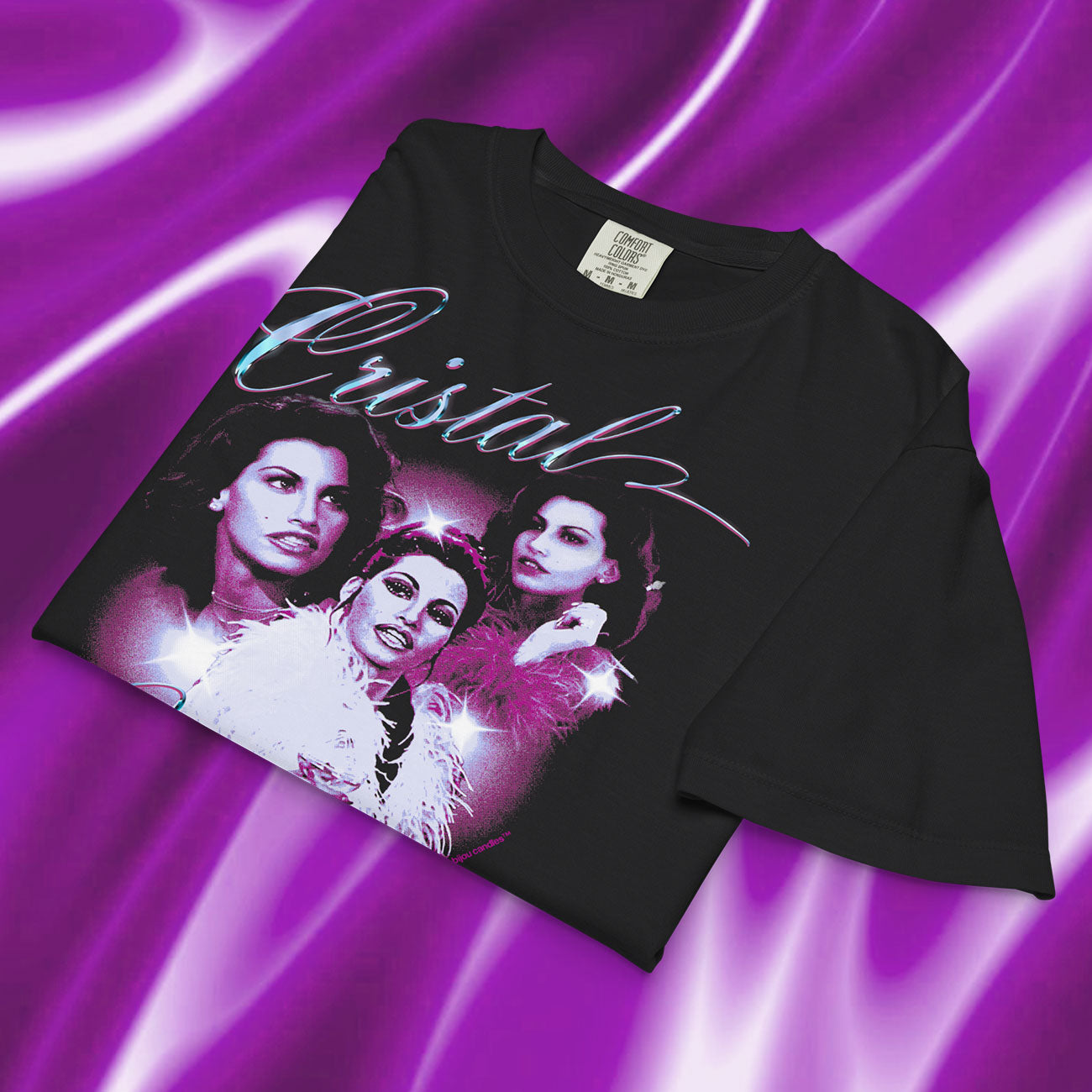 Cristal Connors Showgirls Women’s Premium Crop Top