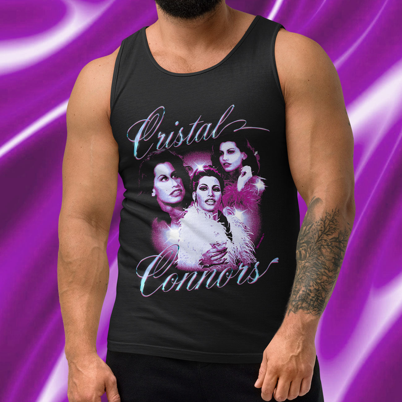 Cristal Conners Showgirls Unisex Premium Tank Top