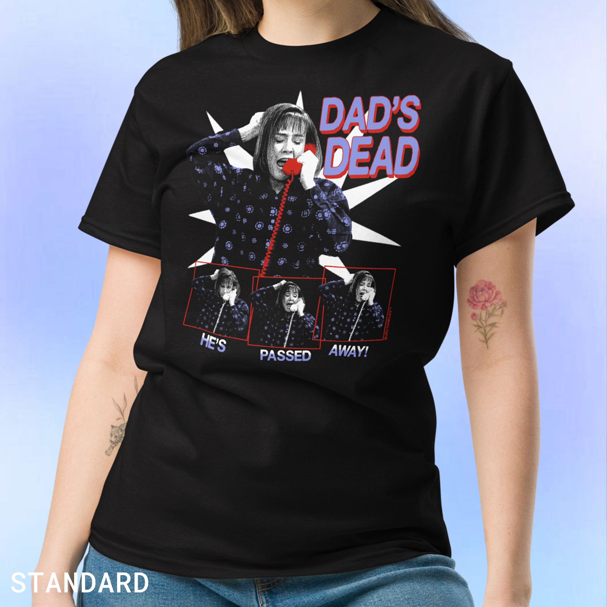 Aunt Jackie Dad's Dead Unisex T-Shirt