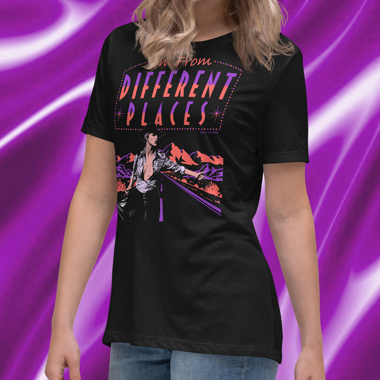 Different Places Showgirls Women's T-Shirt