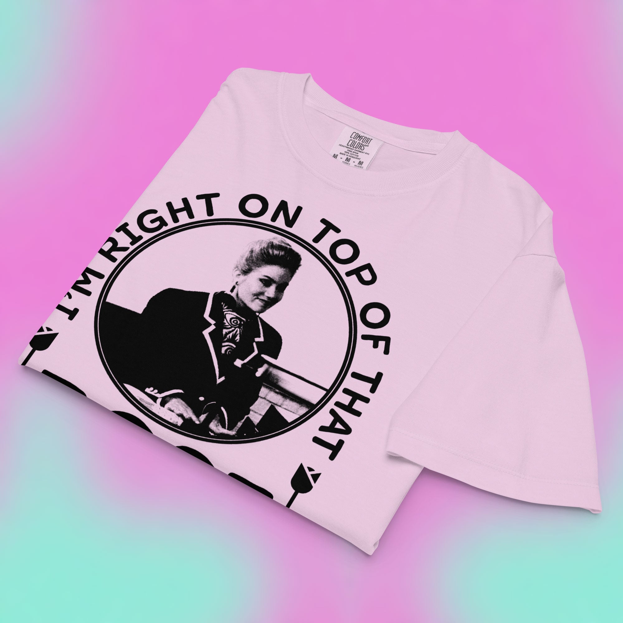 Don't Tell Mom Women's Premium Crop Top