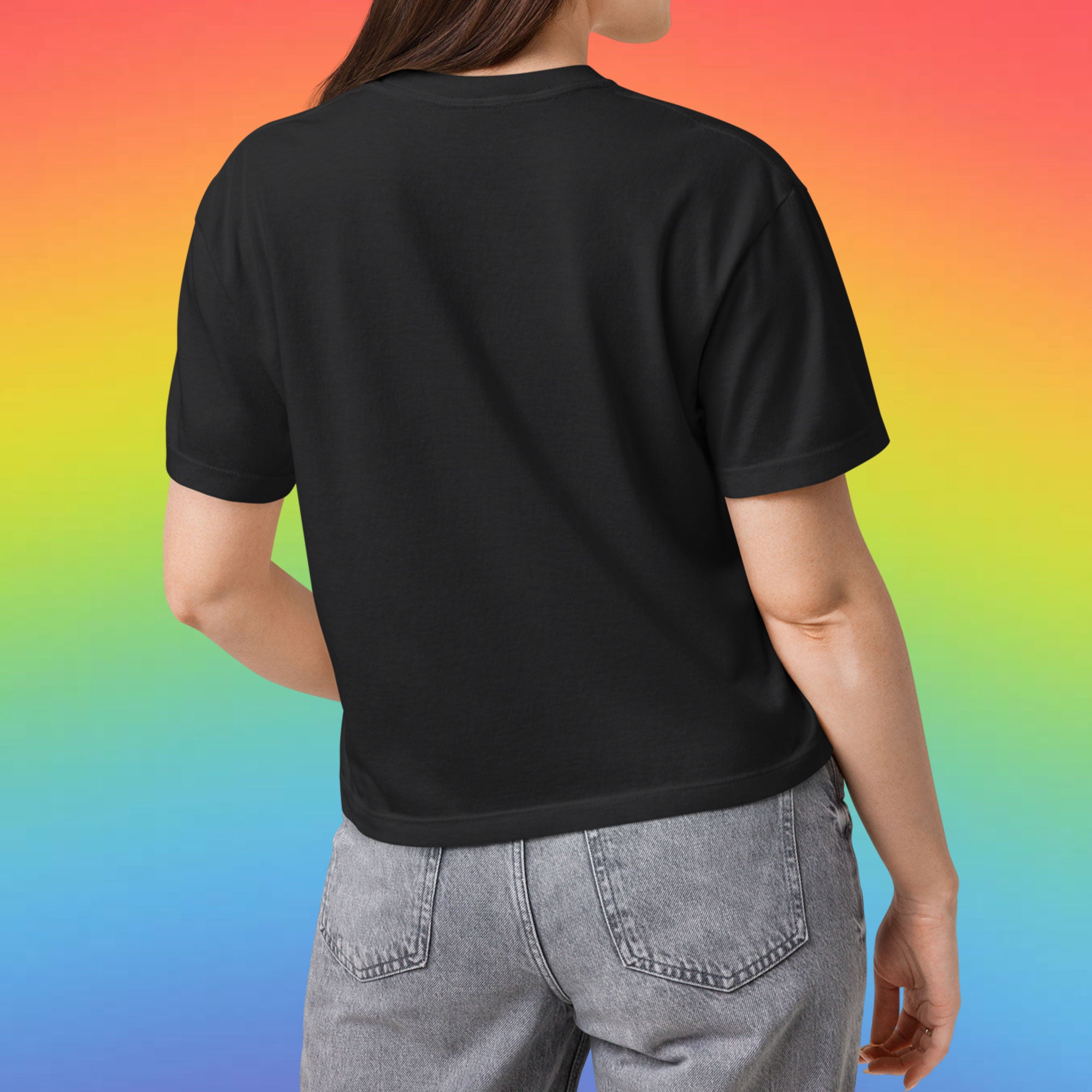 Lisa Swenson Gay Women's Premium Crop Top
