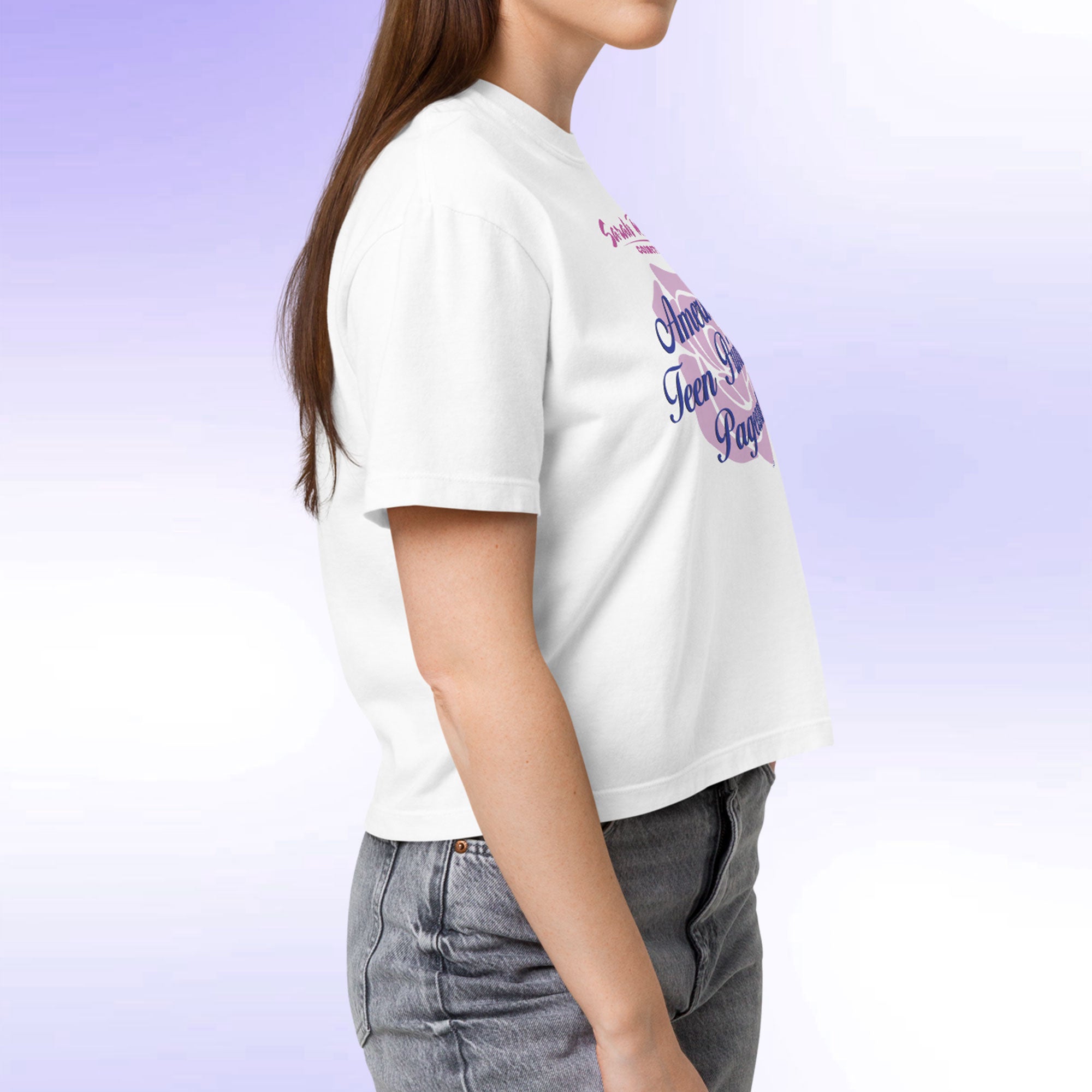 Drop Dead Gorgeous Pageant Women's Premium Crop Top