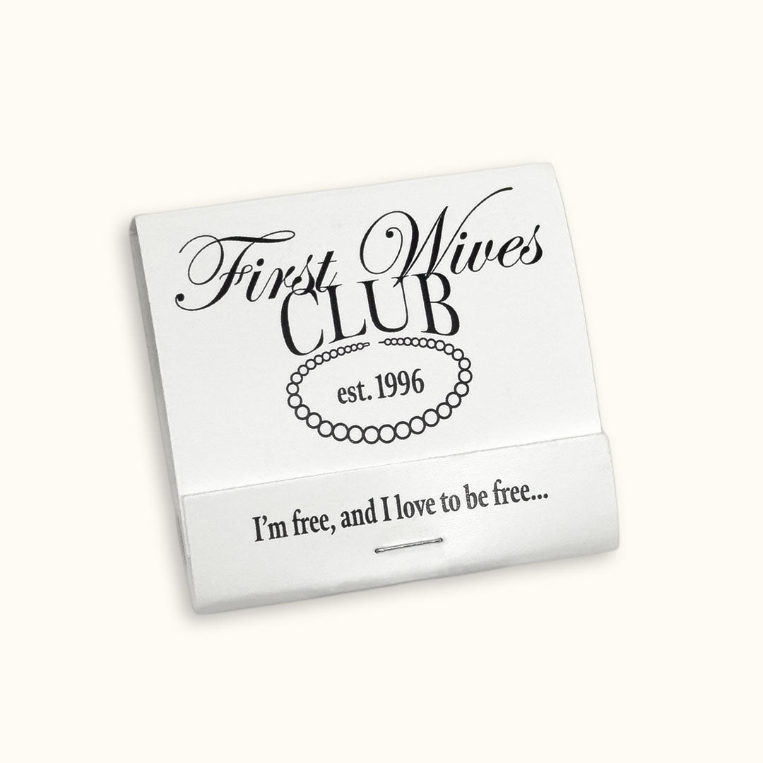 First Wives Matchbook