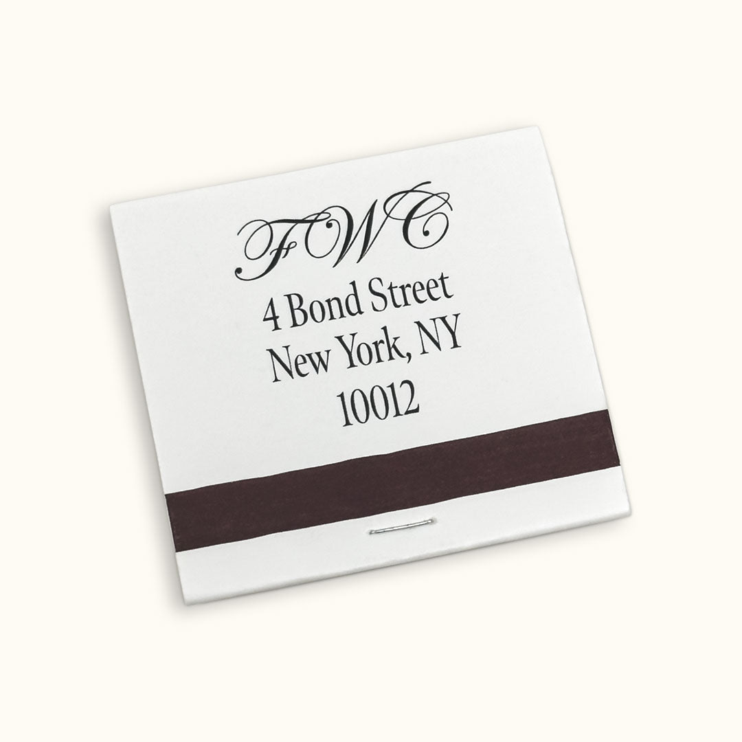 First Wives Matchbook