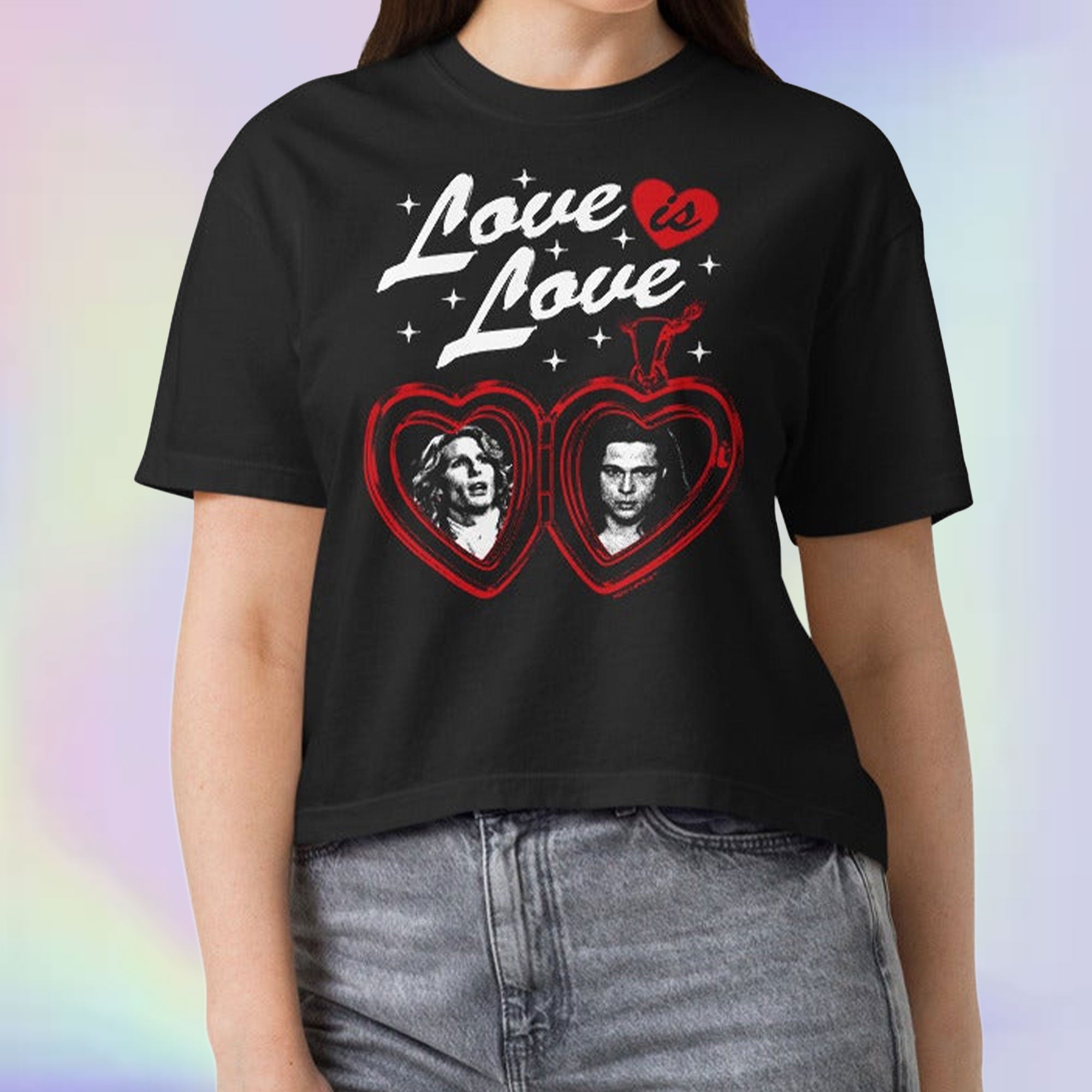Interview With The Vampire Pride Women's Premium Crop Top