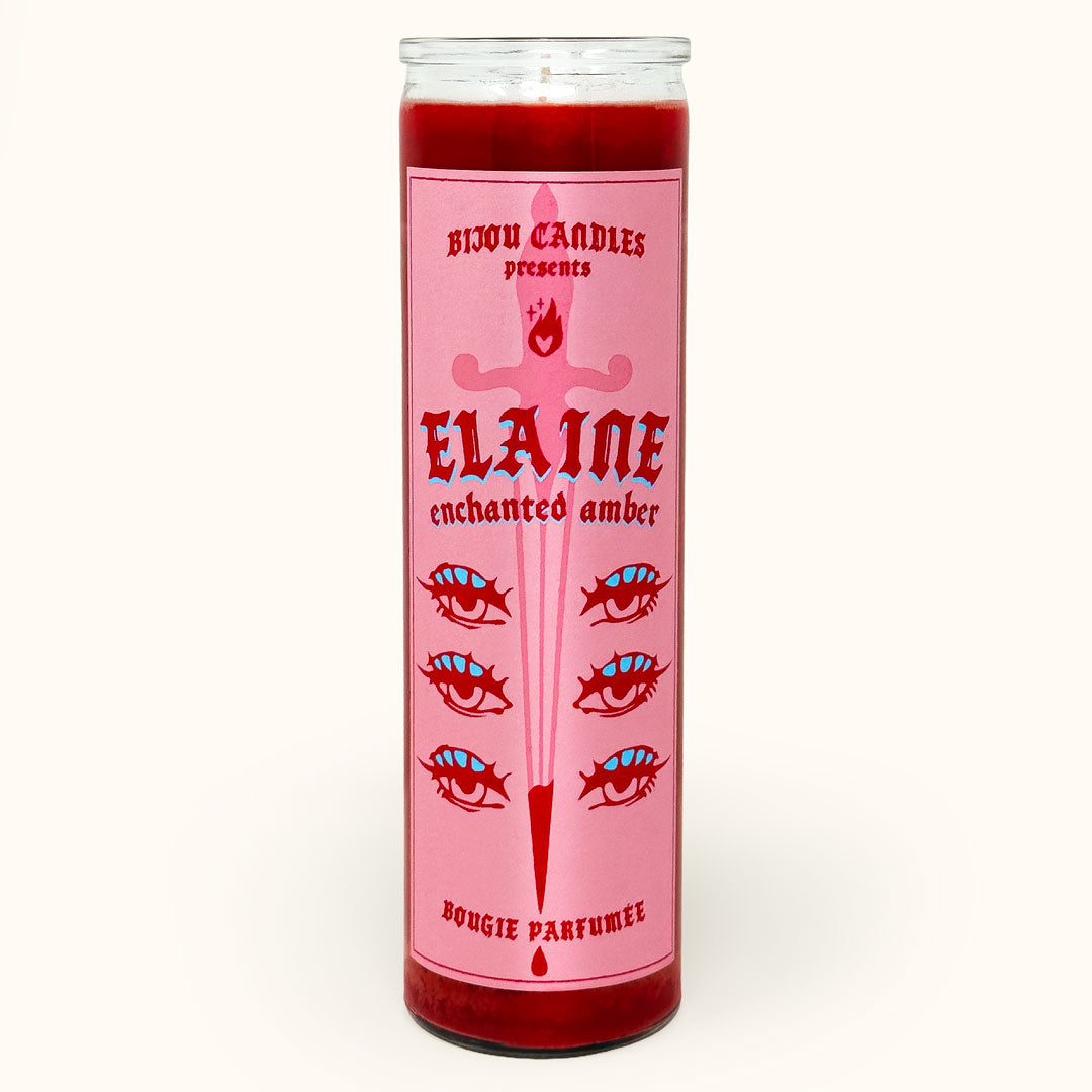 Elaine • Enchanted Amber Tall Candle