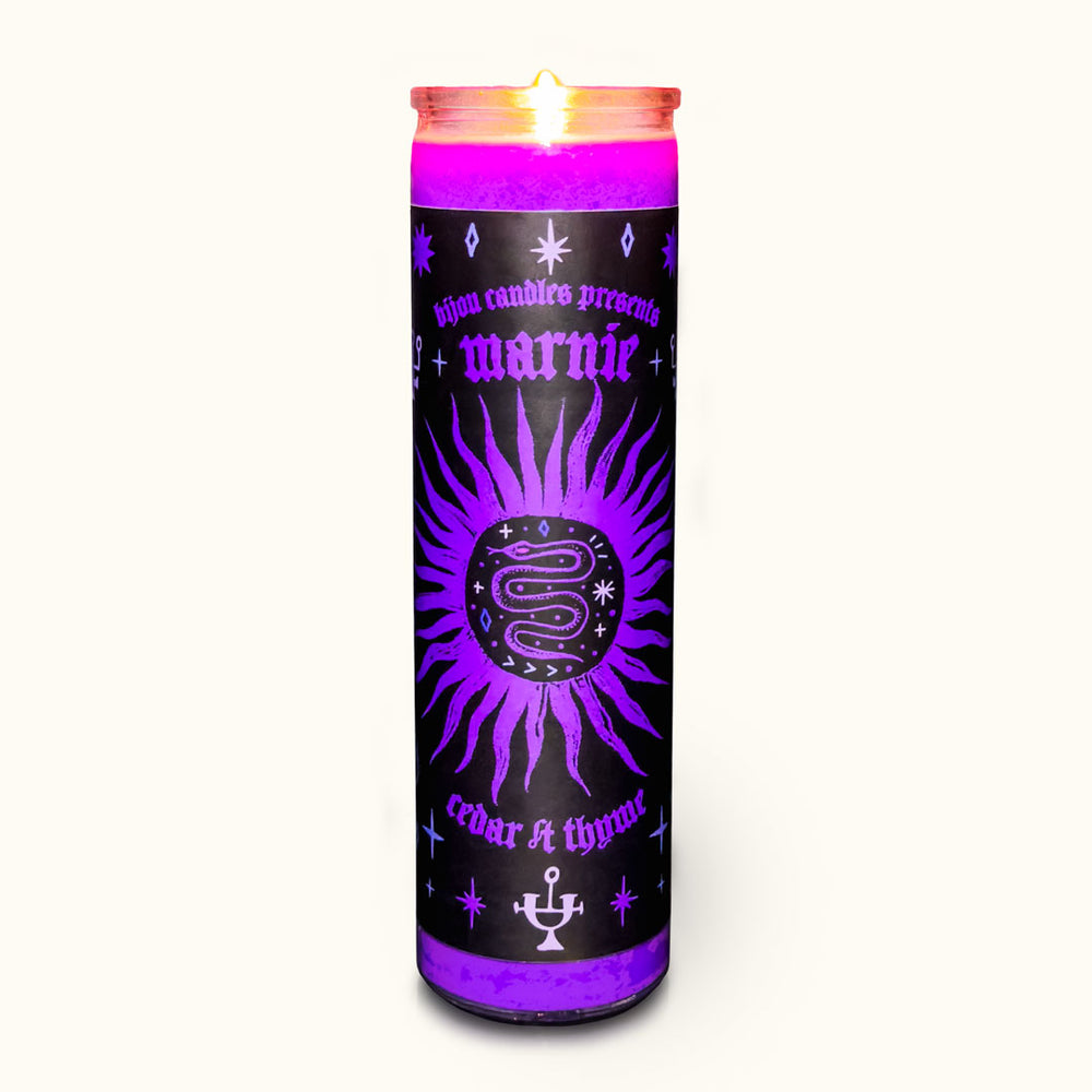 Marnie • Cedar & Thyme Tall Candle