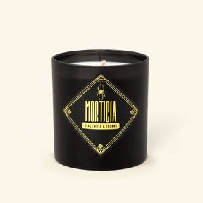 Morticia • Black Rose & Thorns Candle