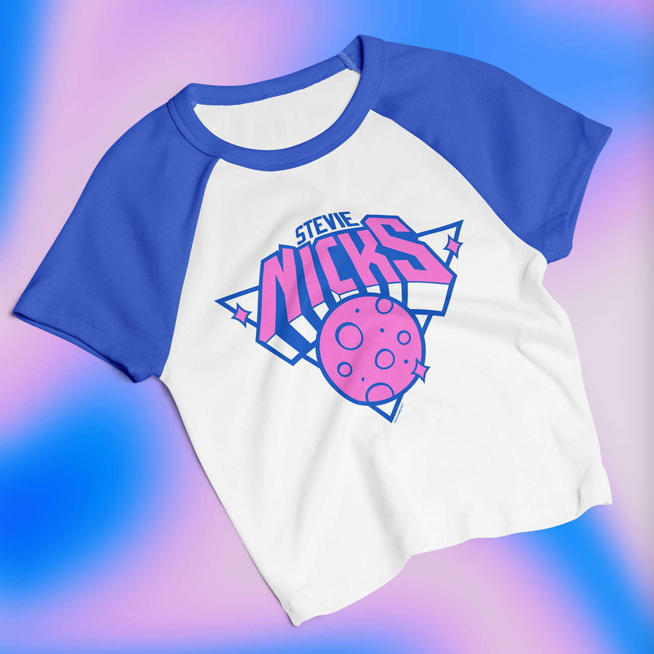Stevie (K)Nicks Women’s Micro-rib Raglan Baby Tee