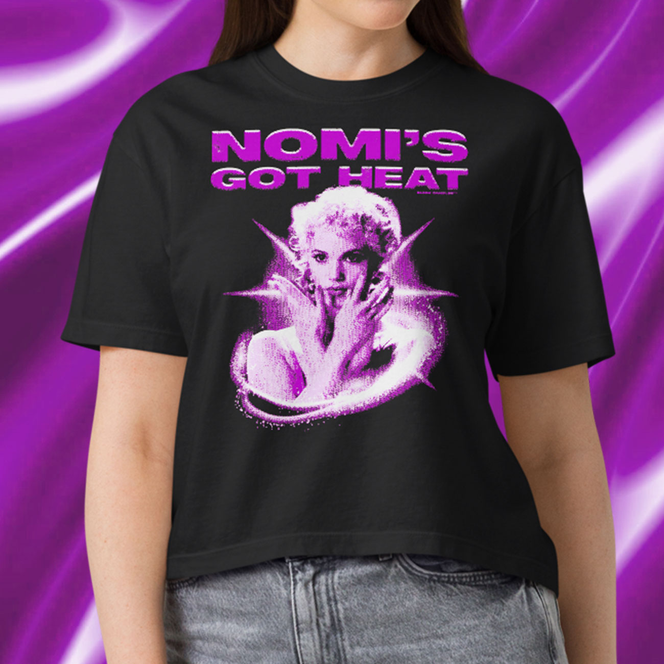 Nomi's Got Heat Showgirls Women’s Premium Crop Top