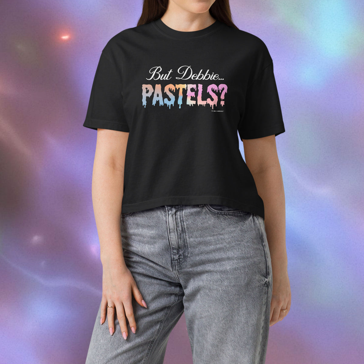 But Debbie...Pastels? Women’s Premium Crop Top