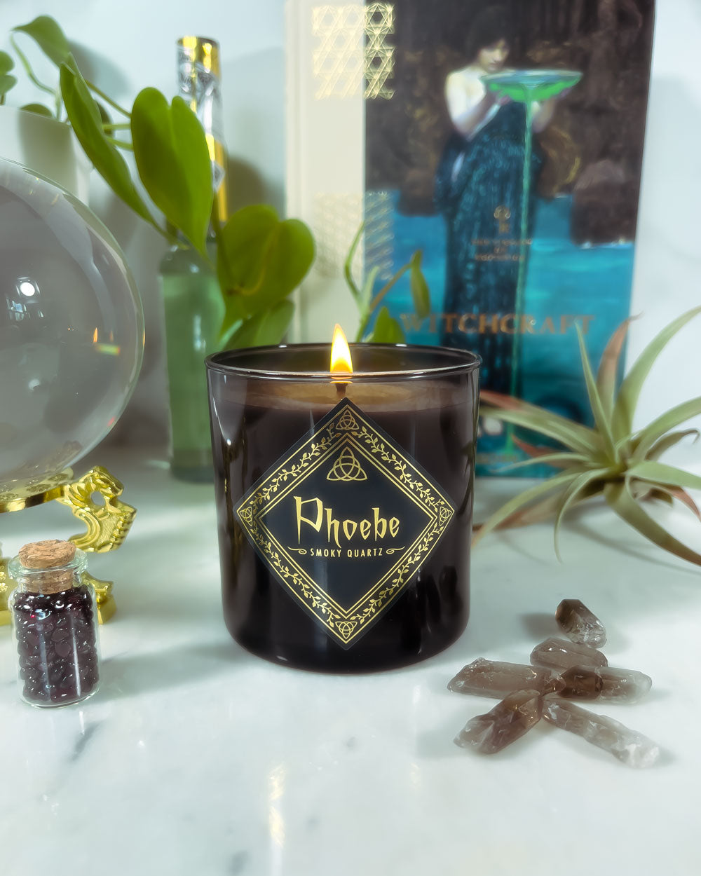 Phoebe • Smoky Quartz Candle