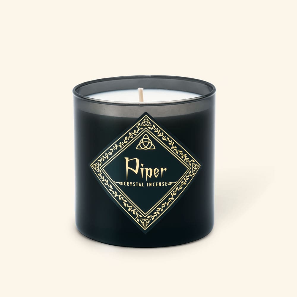 Piper • Crystal Incense Candle