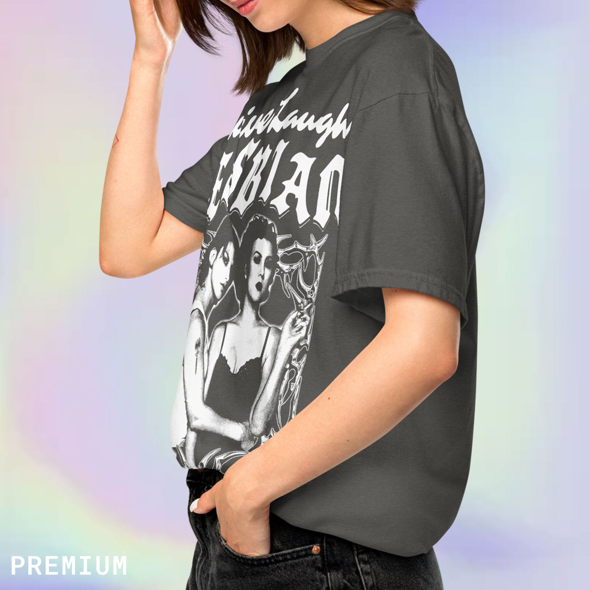 Bound Live Laugh Lesbian Unisex T-Shirt