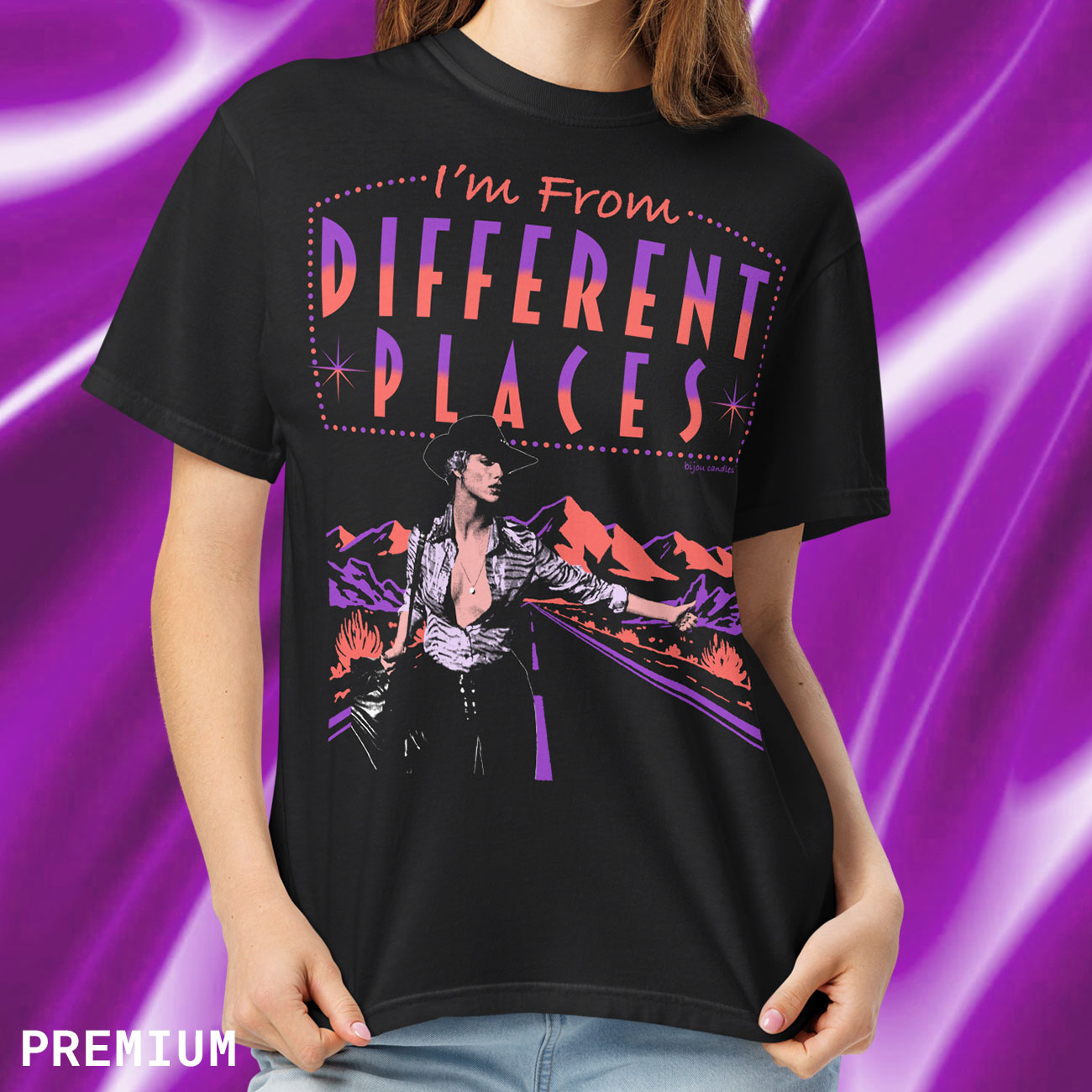 Different Places Showgirls Unisex T-Shirt