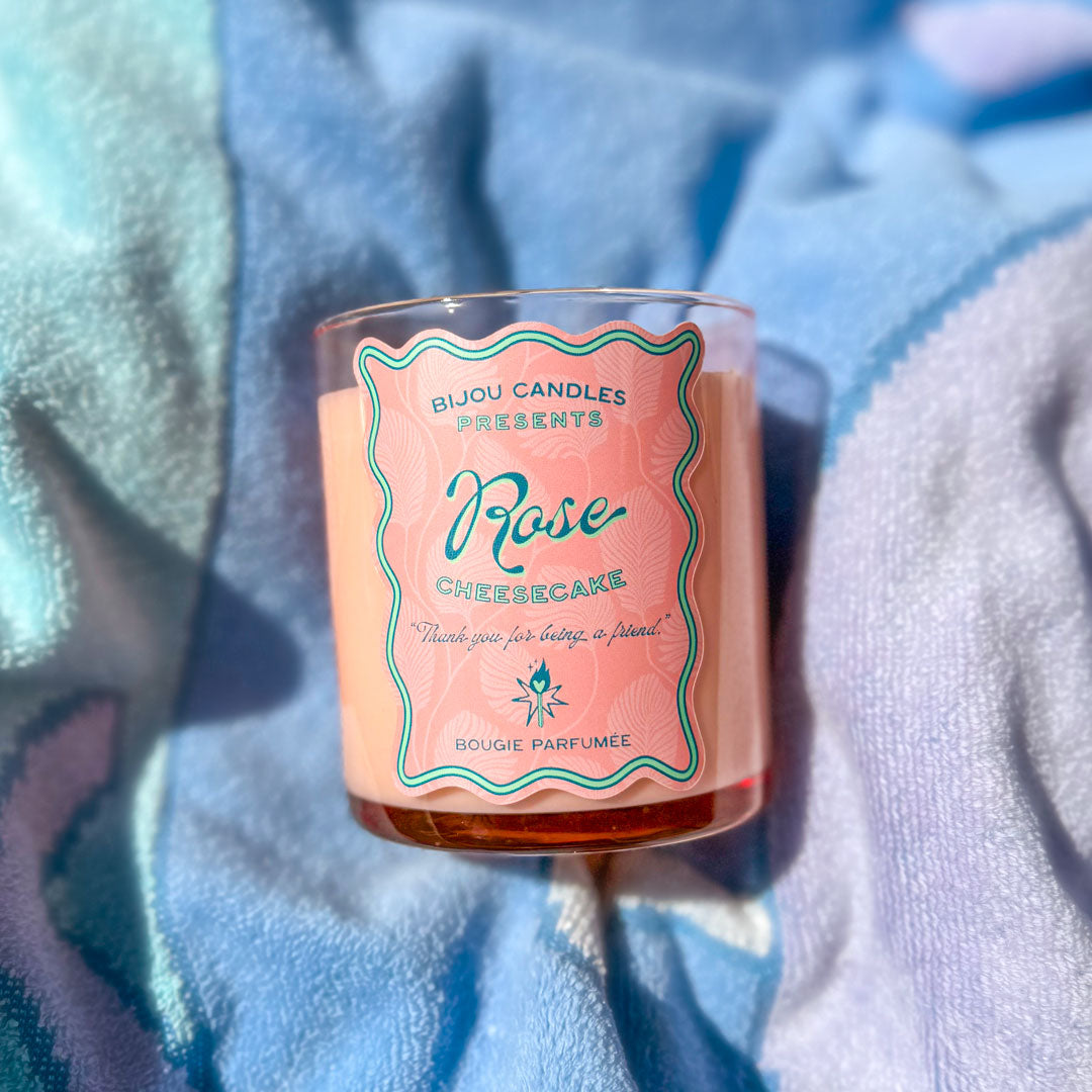 Rose • Cheesecake Candle
