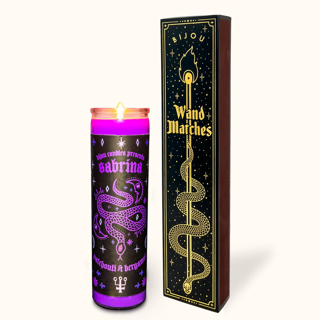 Sabrina Patchouli & Bergamot Candle Gift Set