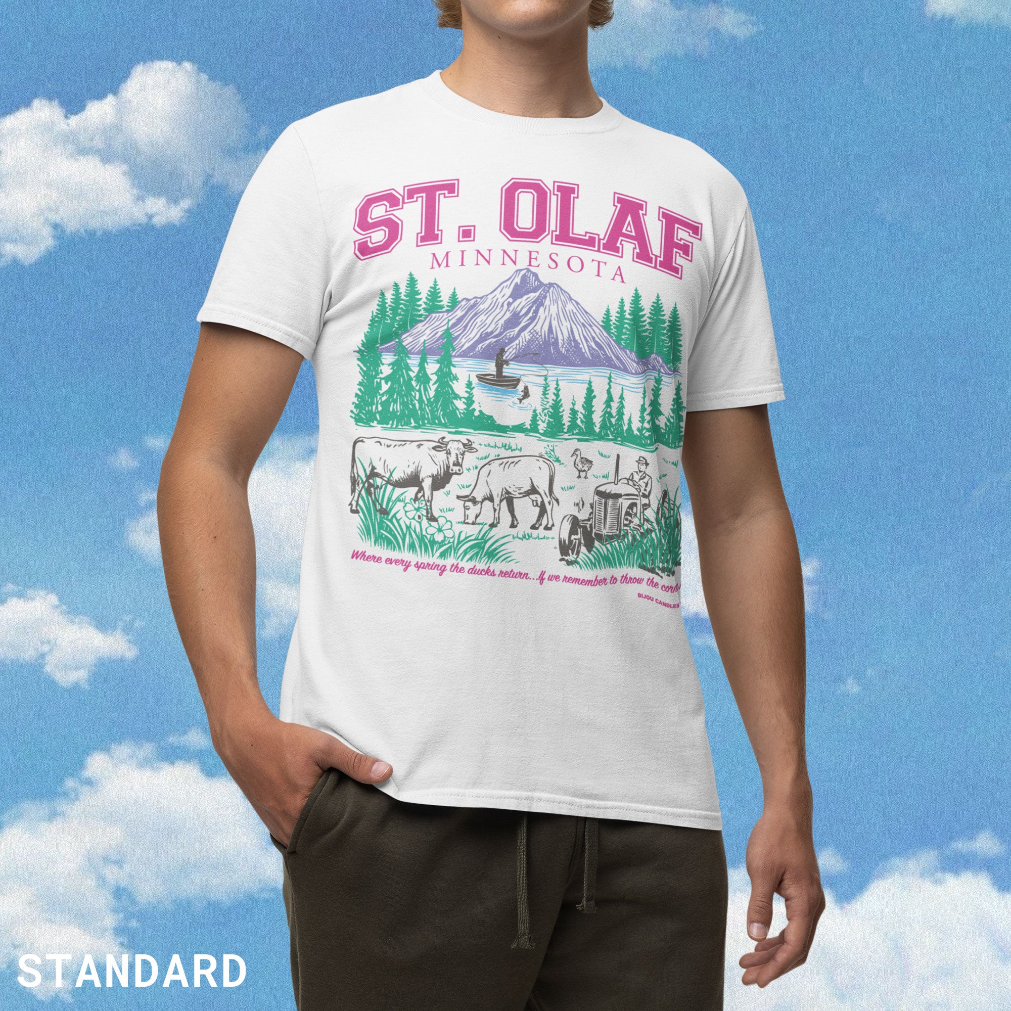 St. Olaf, MN T-Shirt | Bijou Candles