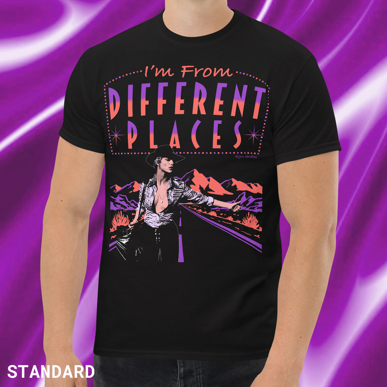 Different Places Showgirls Unisex T-Shirt