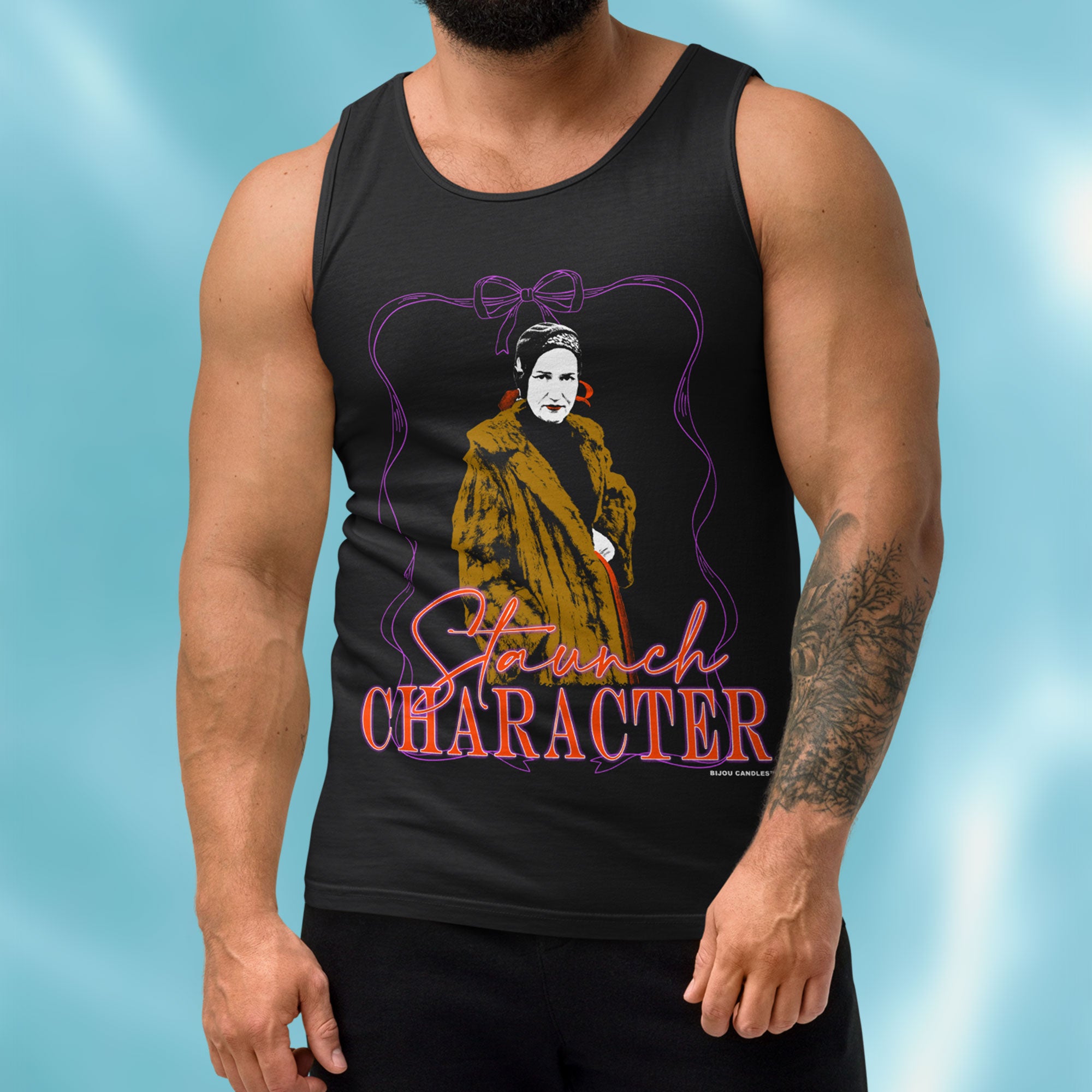 Little Edie Staunch Character Unisex Premium Tank Top