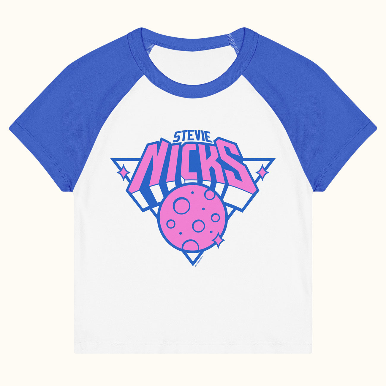 Stevie (K)Nicks Women’s Micro-rib Raglan Baby Tee