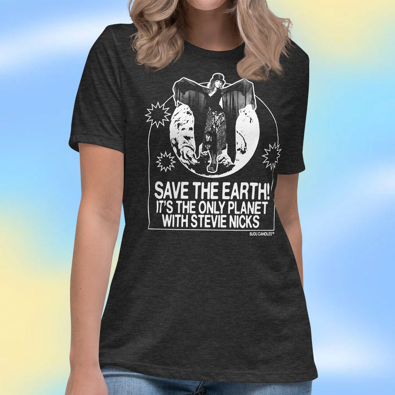 Save The Earth! Stevie Nicks Women's T-Shirt