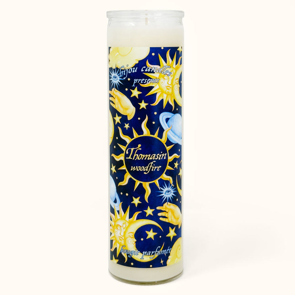 Thomasin • Woodfire Tall Candle