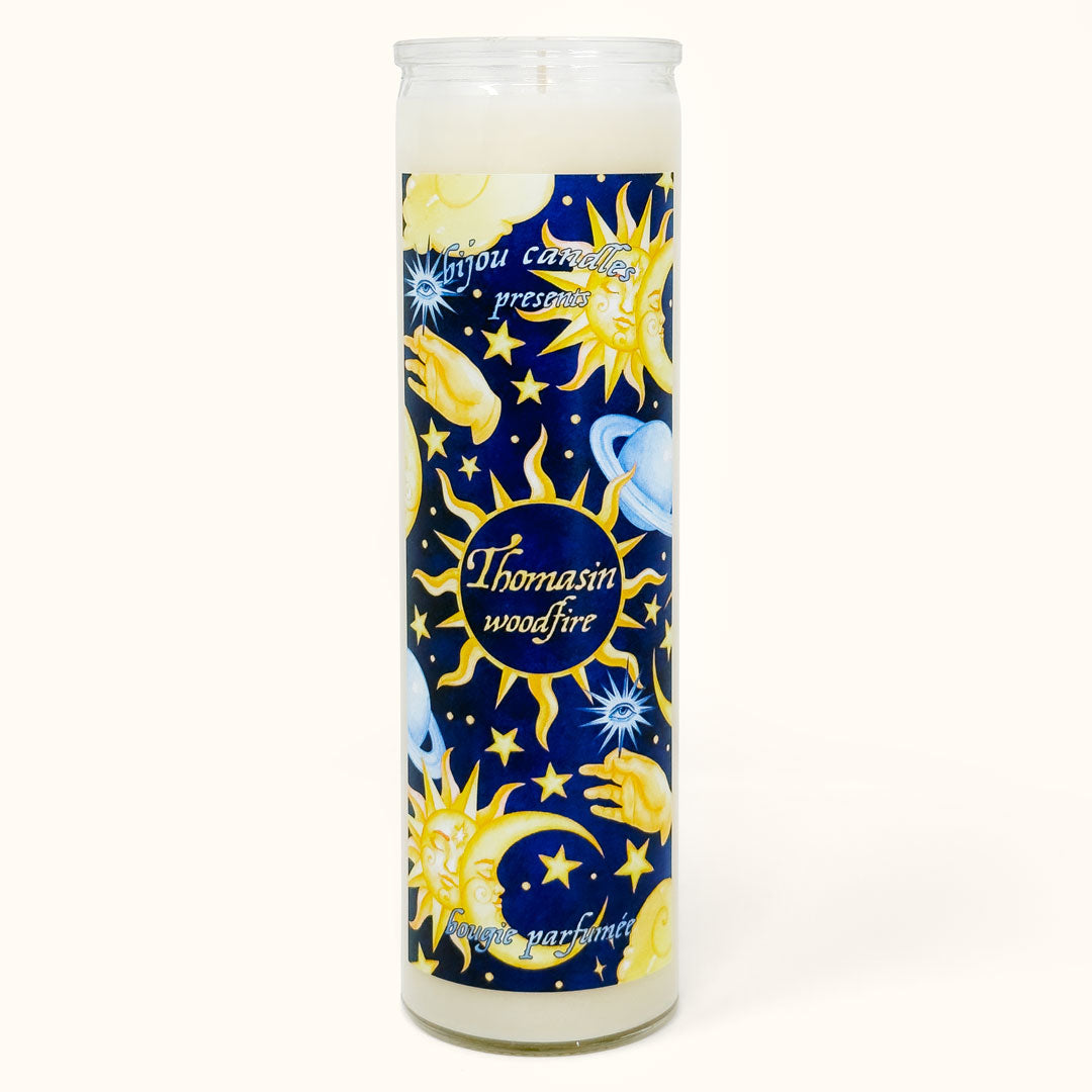 Thomasin • Woodfire Tall Candle