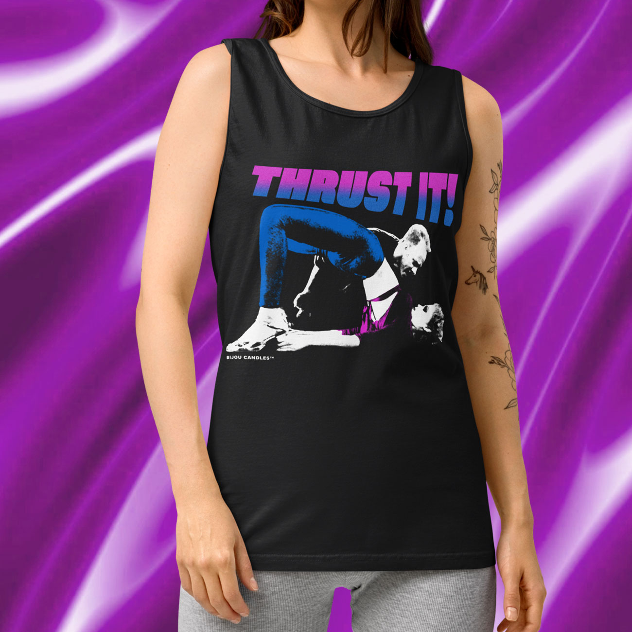 Showgirls Thrust It! Premium Tank Top