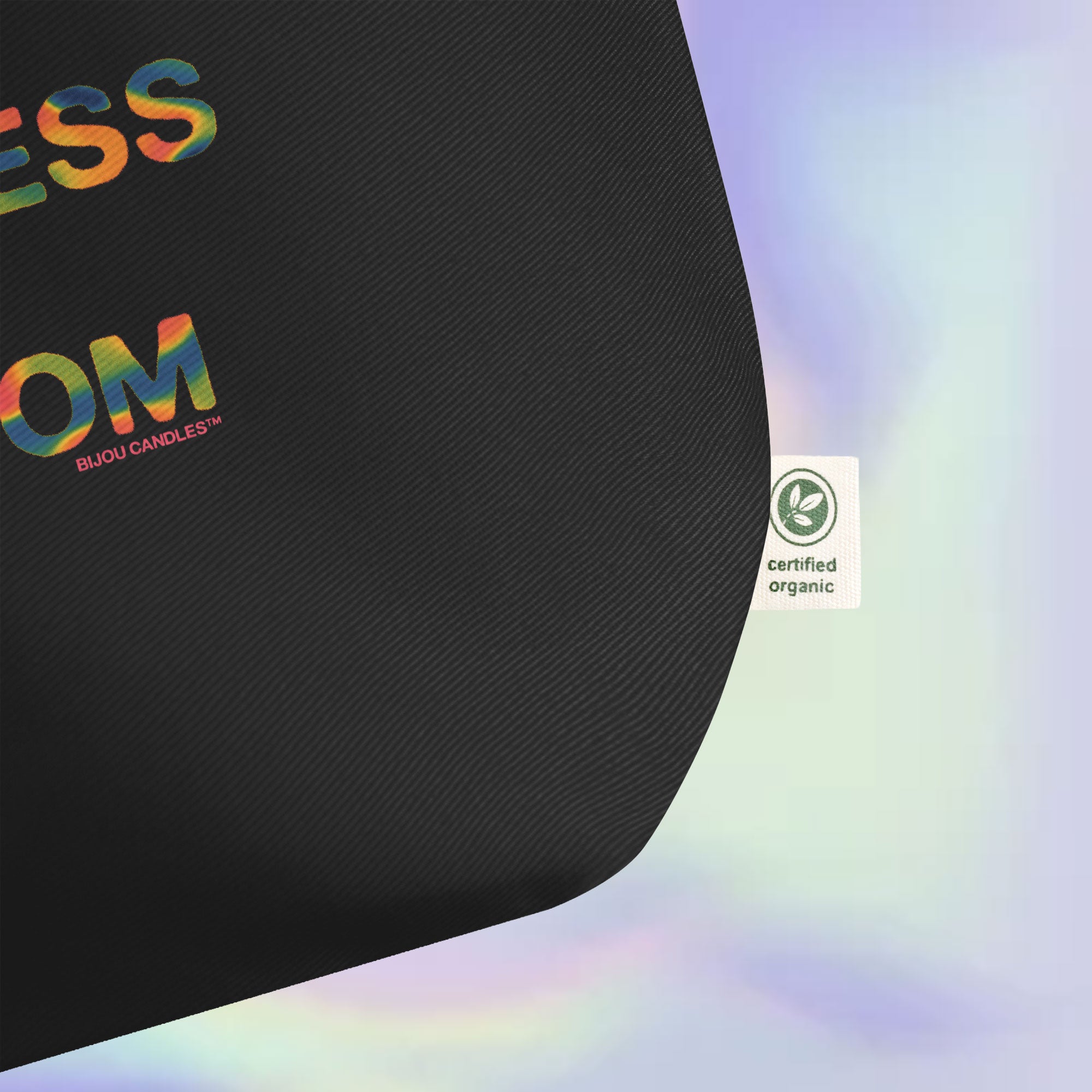 Queerness Is Freedom Large Organic Cotton Tote Bag