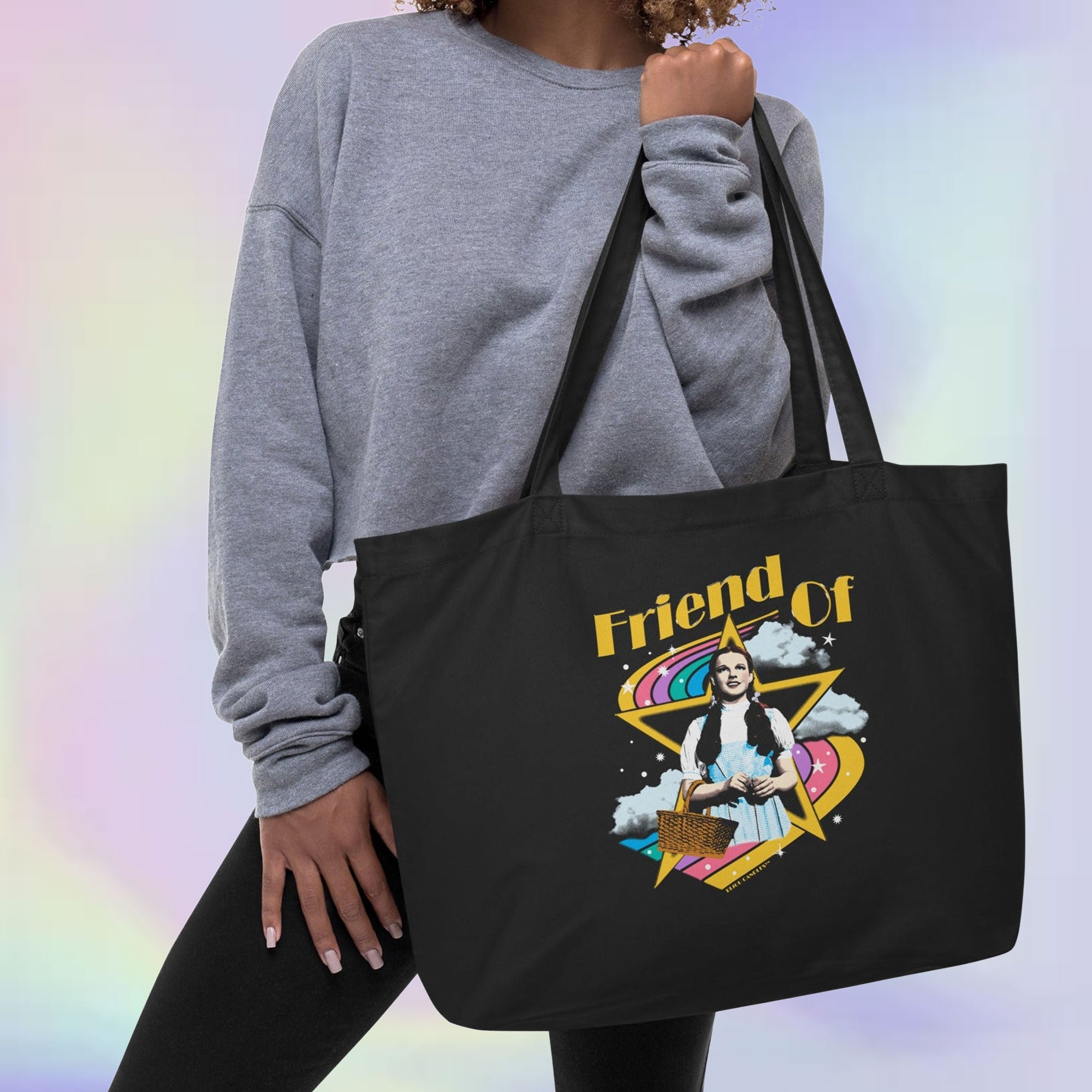 Friend Of Dorothy Large Organic Cotton Tote Bag
