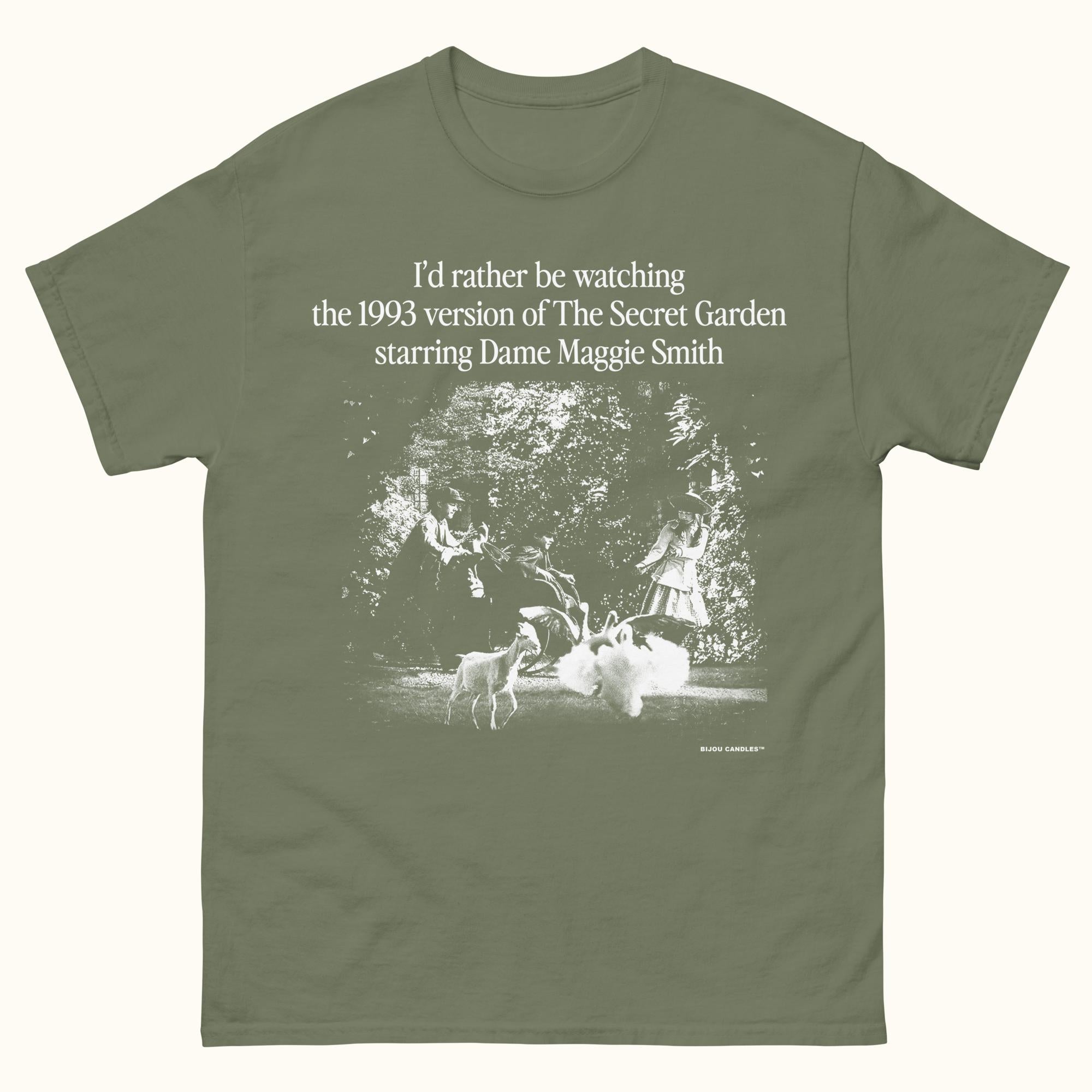 Secret Garden T-Shirt | Bijou Candles