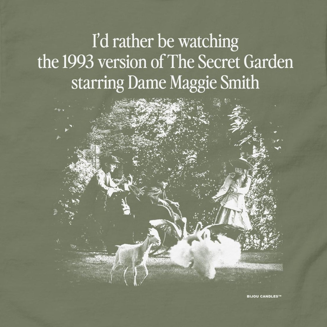 Secret Garden T-Shirt | Bijou Candles
