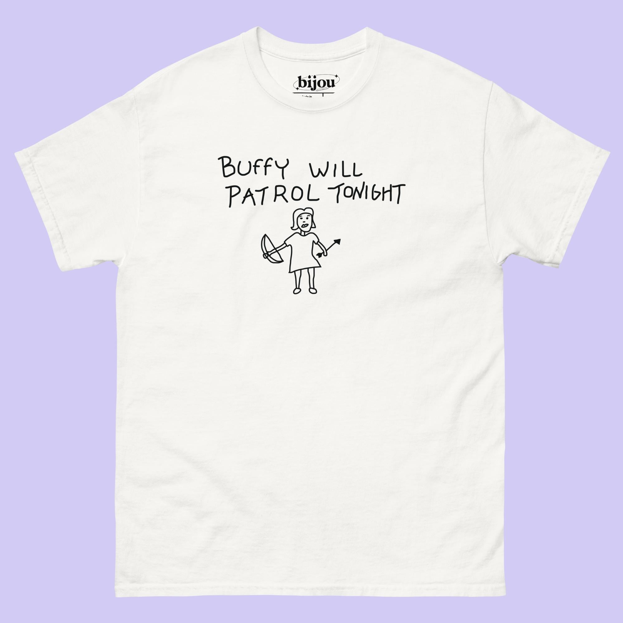 Buffy Will Patrol Tonight T-Shirt