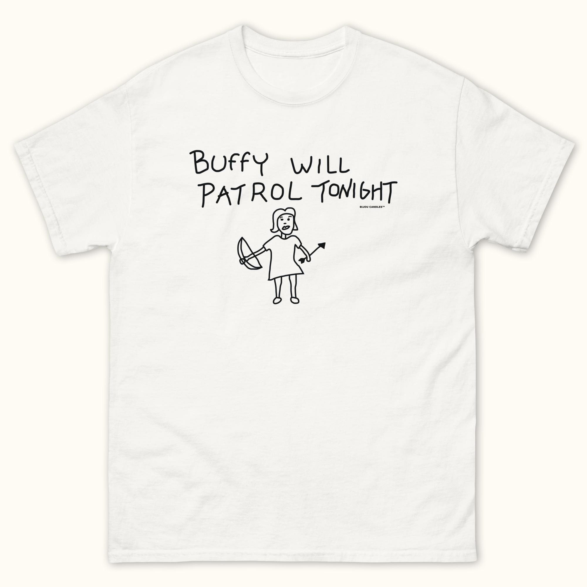 Buffy Will Patrol Tonight T-Shirt