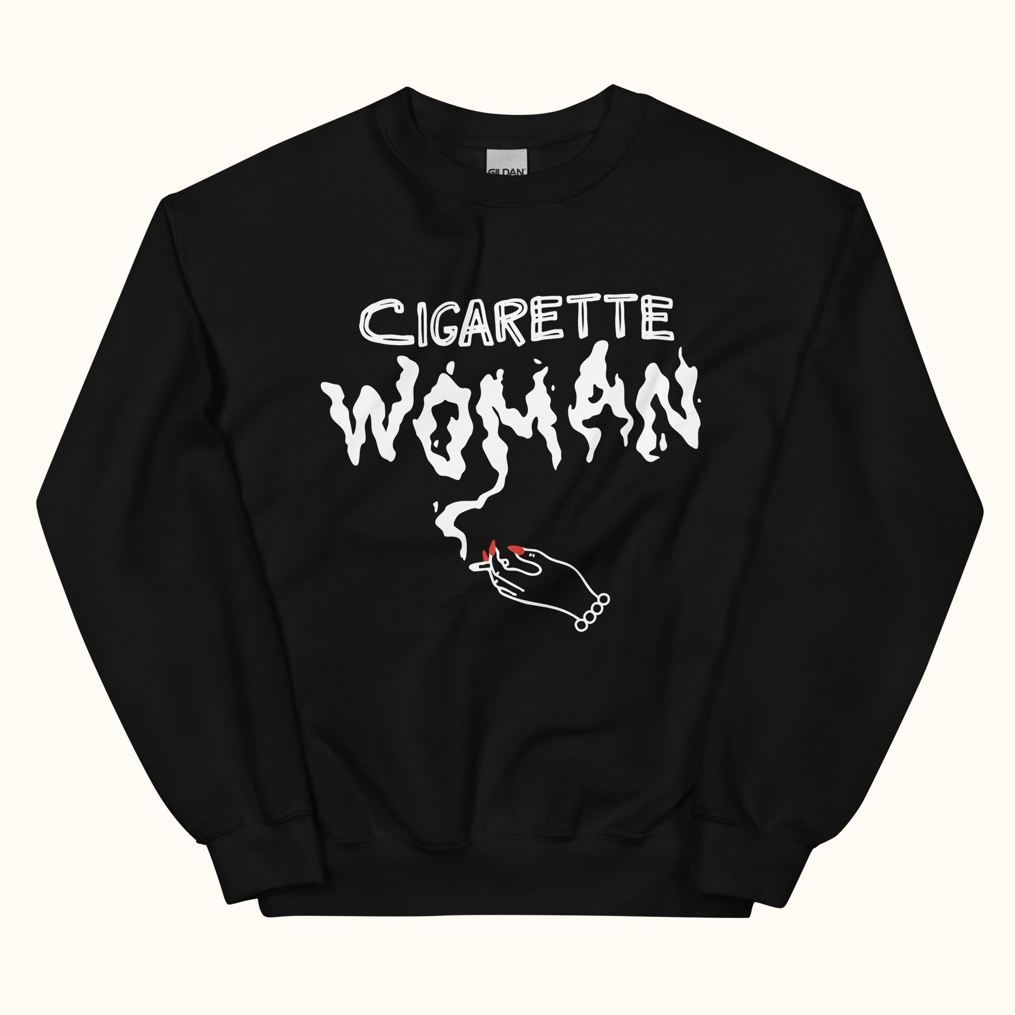 Cigarette Woman Sweatshirt