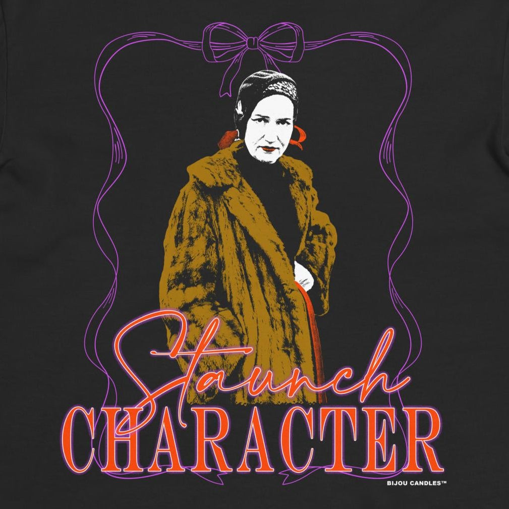 Little Edie Staunch Character T-Shirt | Bijou Candles