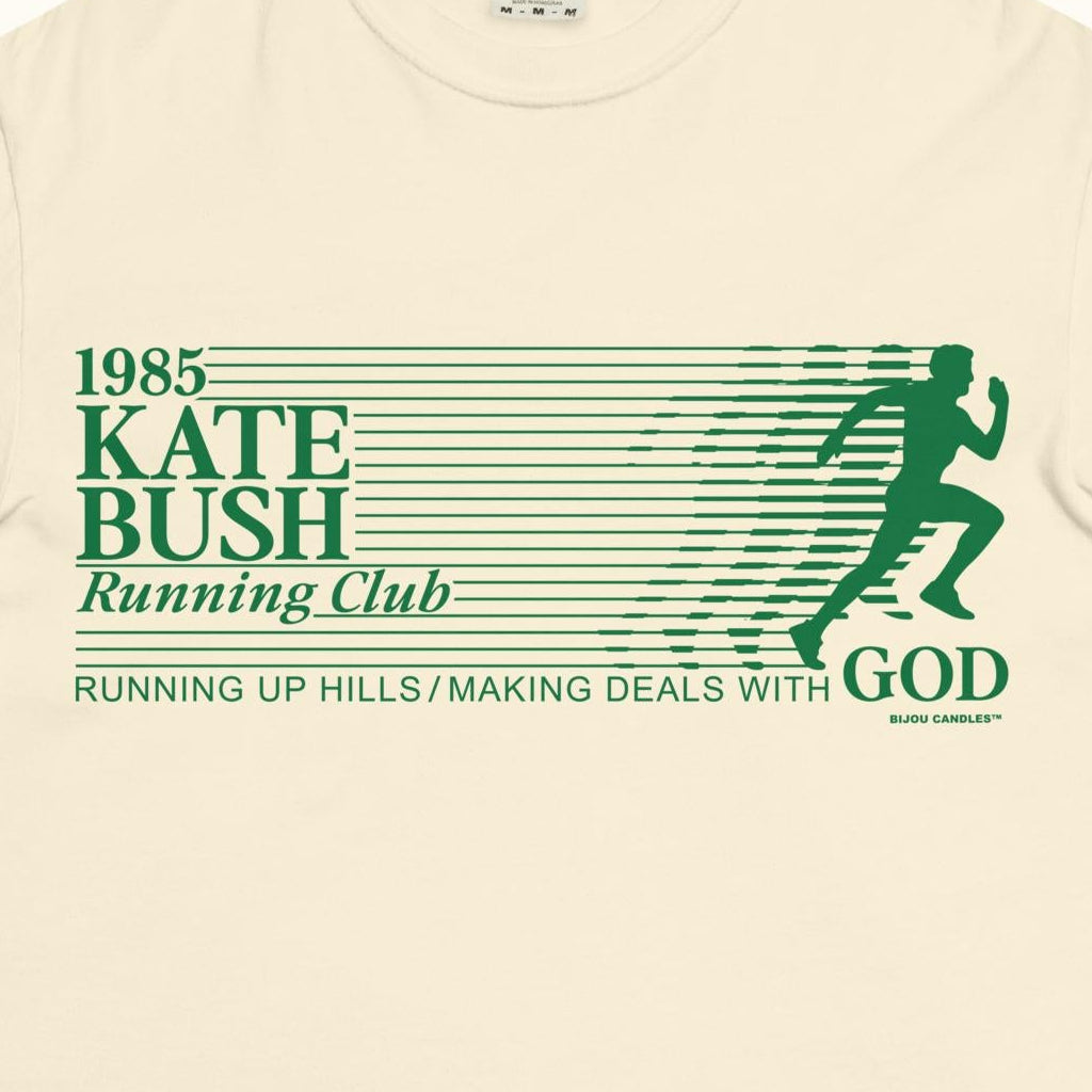 Kate Bush Running Club T-Shirt | Bijou Candles