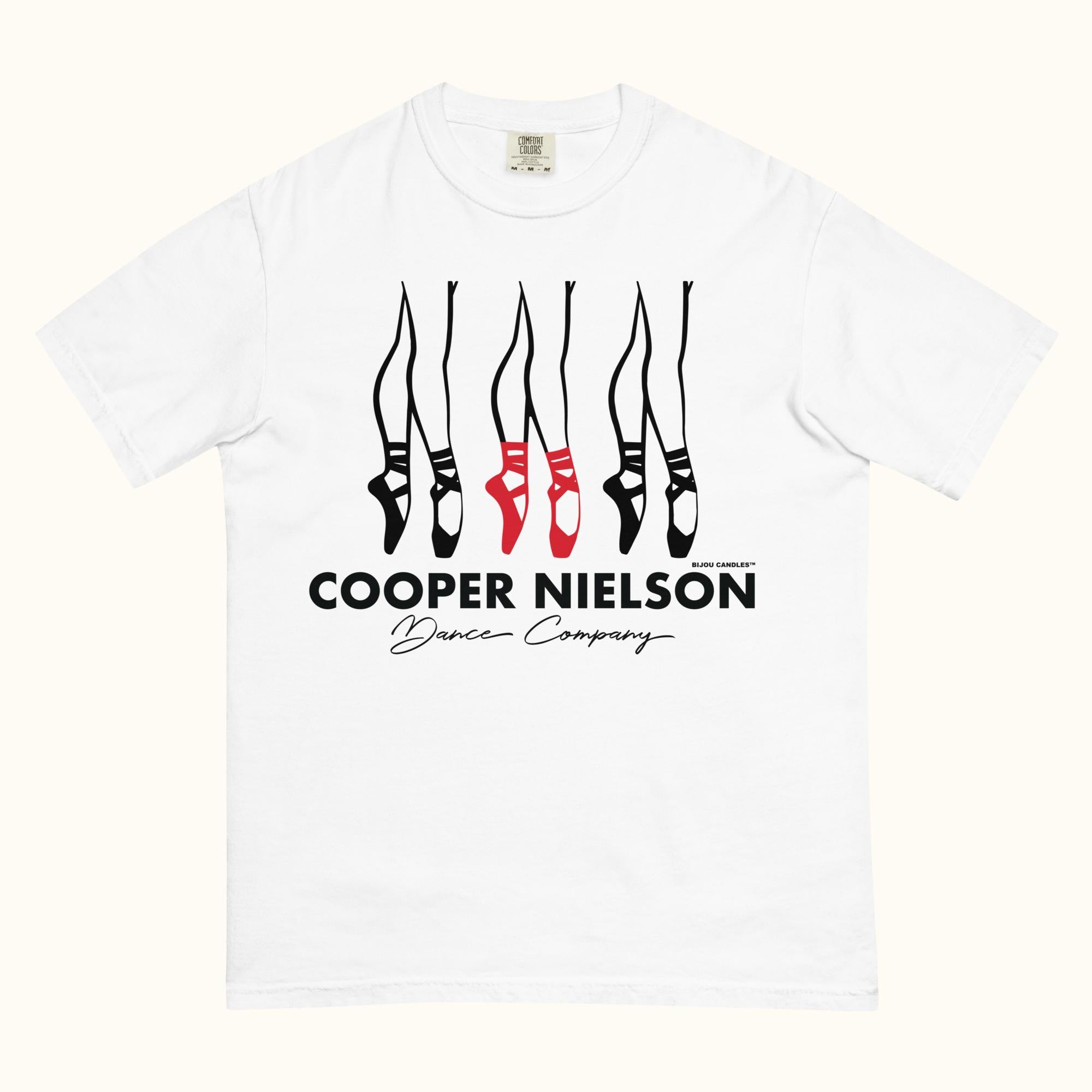 トップス bott dance tee Cooper Nielson Dance Company T-Shirt (Center Stage) | Bijou Candles