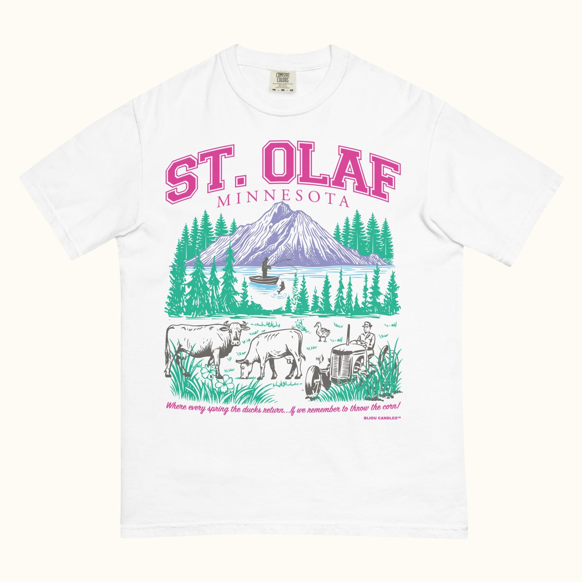 ♡*⃛様 Andequal back open bijou mini tee St. Olaf, MN T-Shirt | Bijou Candles