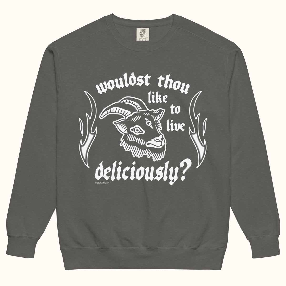 Black Phillip Live Deliciously Sweatshirt