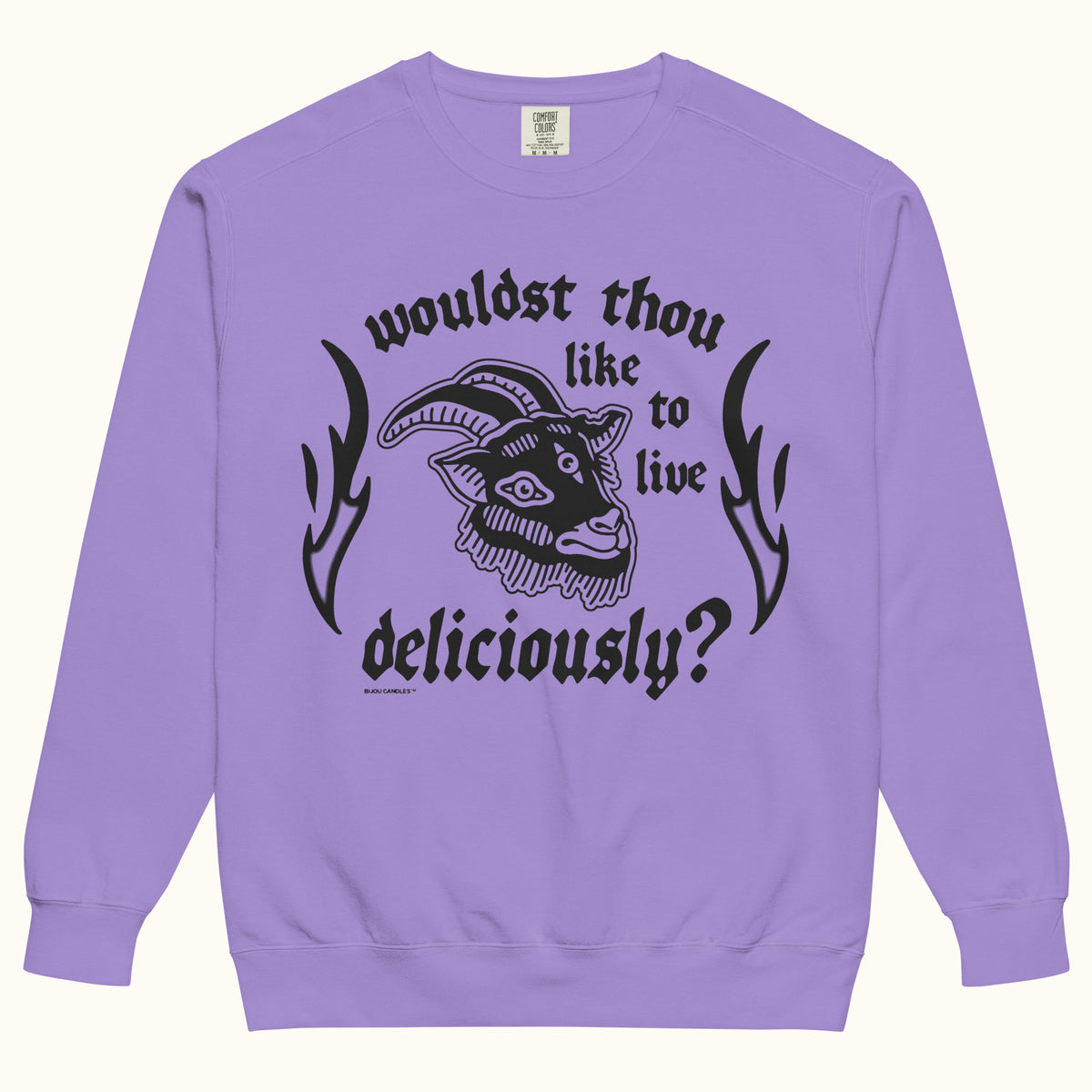 Black Phillip Live Deliciously Sweatshirt