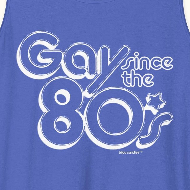 Gay Since The 80s Premium Tank Top | Bijou Candles